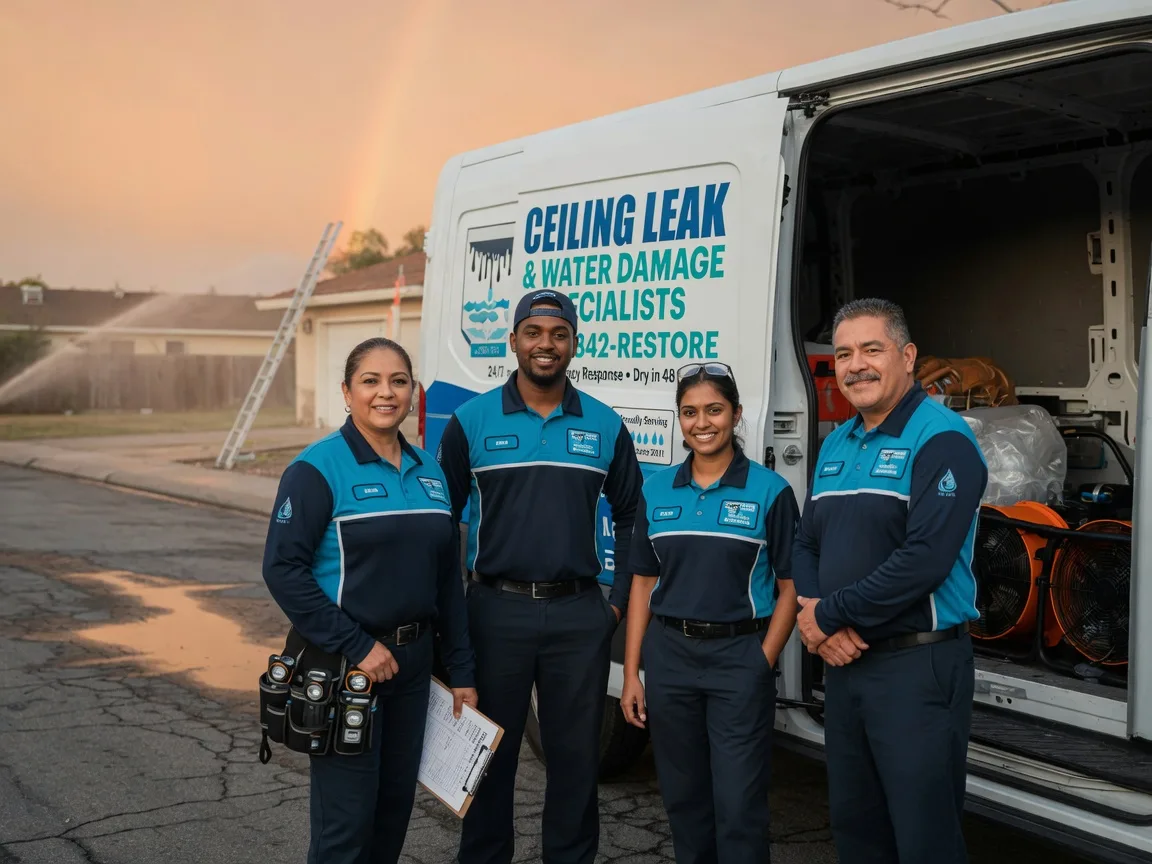 Ceiling Leak Cleanup company in Wilsonville, IL